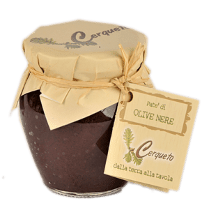 Pat&eacute; di olive nere