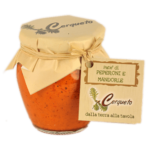Pat&eacute; di peperoni e mandorle