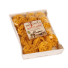 Egg tagliolini on a tray