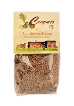 Lenticchia rossa biologica