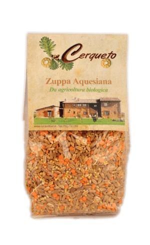 Zuppa aquesiana biologica