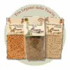 Trio of Tuscia Legumes (PGI Onano Lentils, Chickpeas from the Straight Furrow, Purgatory Beans)